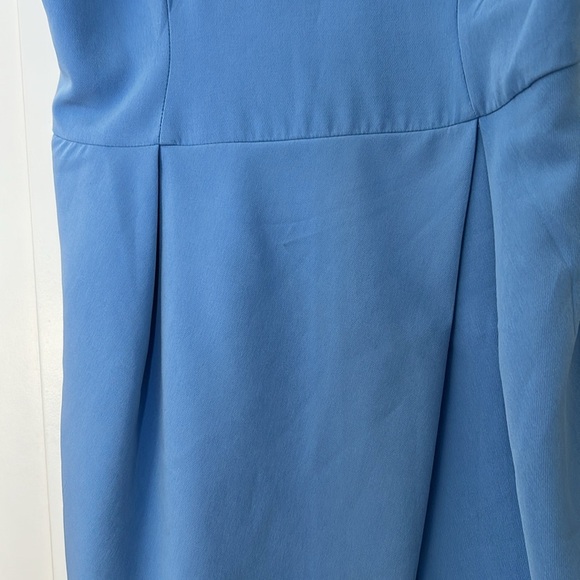 NWT Gianni Bini Mini Dress Blue Faux Wrap Wedding Guest Summer Dress Size XL - Picture 13 of 13